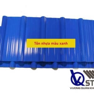 Bảng báo giá tôn nhựa màu xanh mới nhất - Liên hệ VQK để được tư vấn