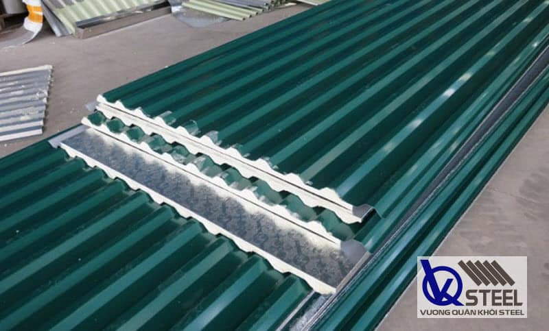 Tôn Phương Nam màu xanh lá cây ngoài thực tế
