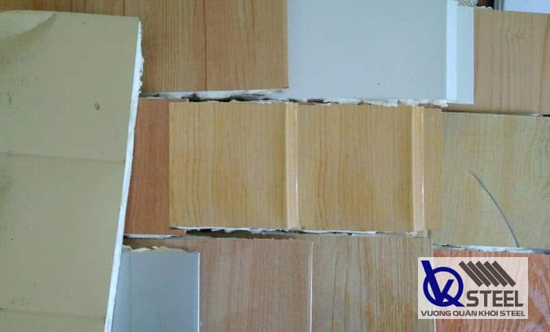 Bảng màu tôn vân gỗ Hoa Sen