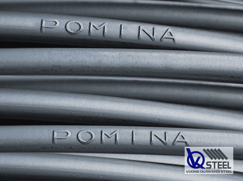 Ký hiệu trên cuộn thép Pomina