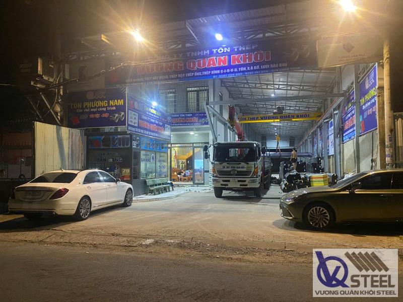 Đại lý Tôn Thép VQK cung ứng tôn đa dạng loại, kích thước toàn khu vực HCM, miền Nam
