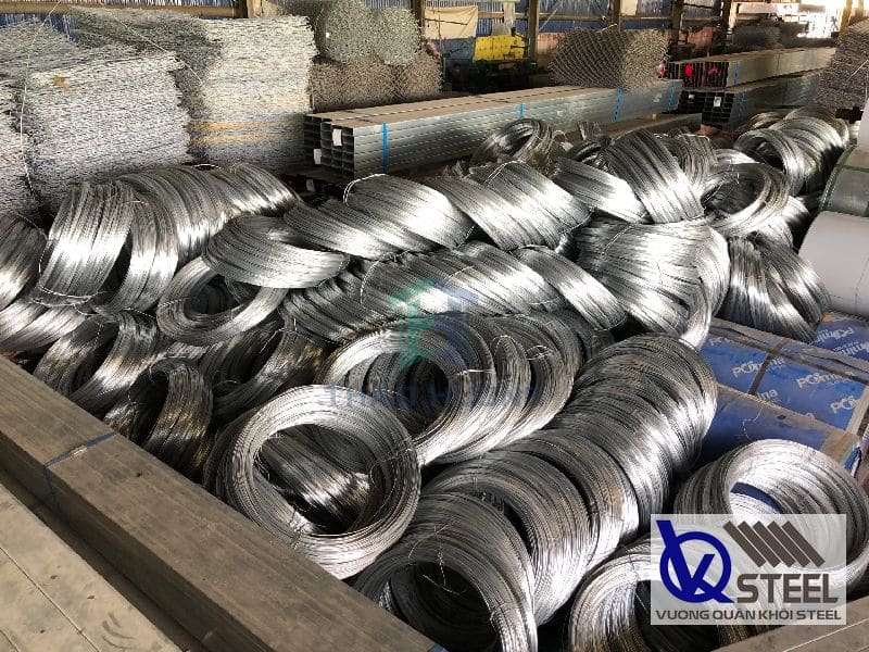 Quy cách tiêu chuẩn của dây kẽm inox
