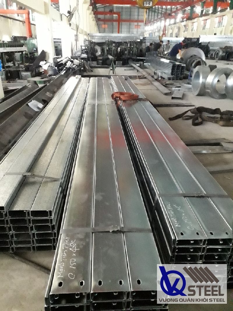 Cấu tạo, thành phần của xà gồ thép C80