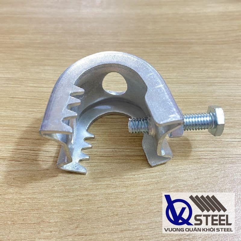 Kẹp xà gồ chữ C được chế tạo để đảm bảo việc cố định và treo các vật liệu, ống hoặc hệ thống trên xà gồ