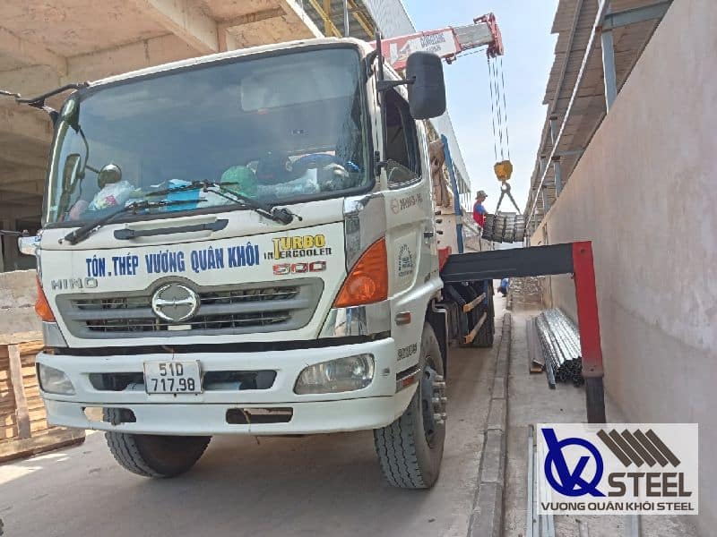 Mua xà gồ C mạ kẽm Hòa Phát chất lượng tại Vương Quân Khôi