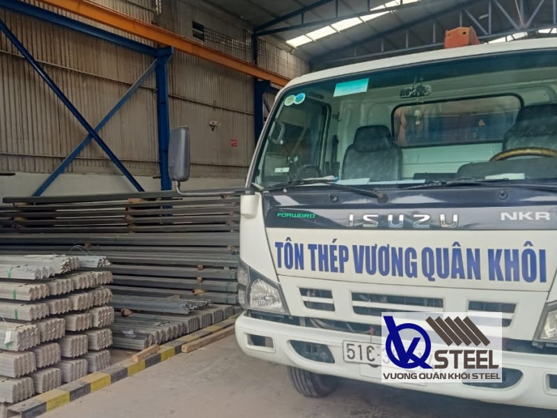 Nhà cung cấp thép hình V Miền Nam giá tốt, chính hãng - Tôn Thép VQK