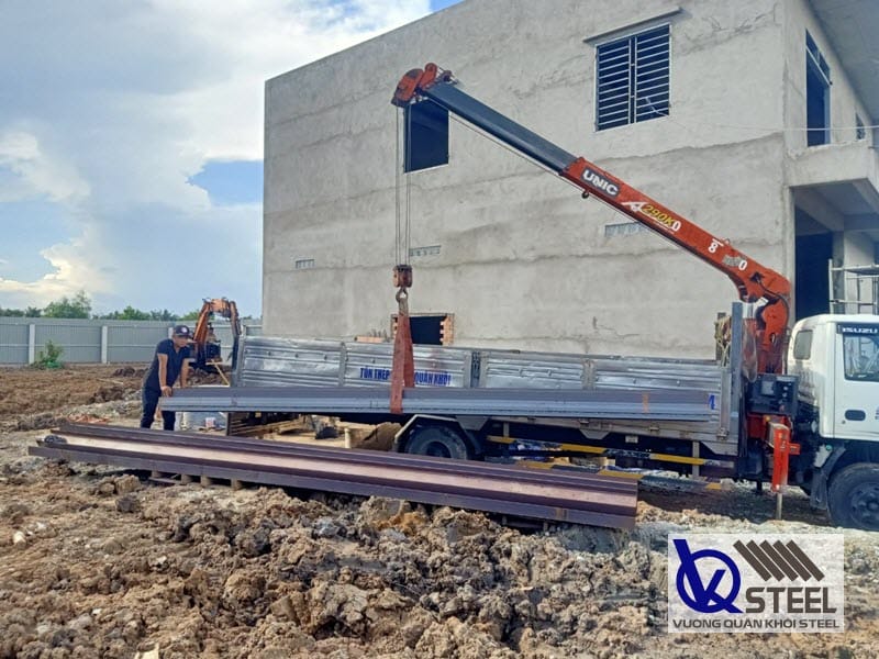 Ứng dụng làm vật tư xây dựng công trình