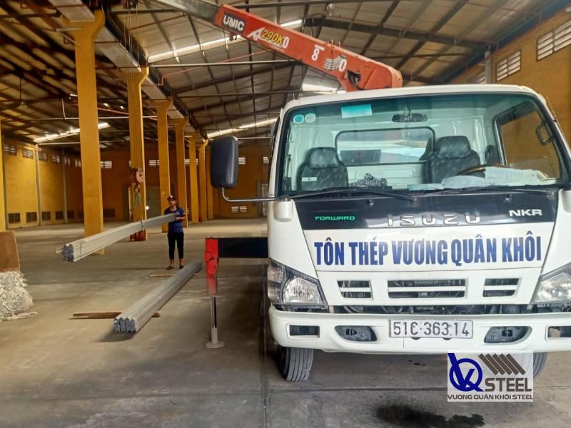Tôn Thép VQK bán thép hình V Hải Triển chính hãng, giá tốt