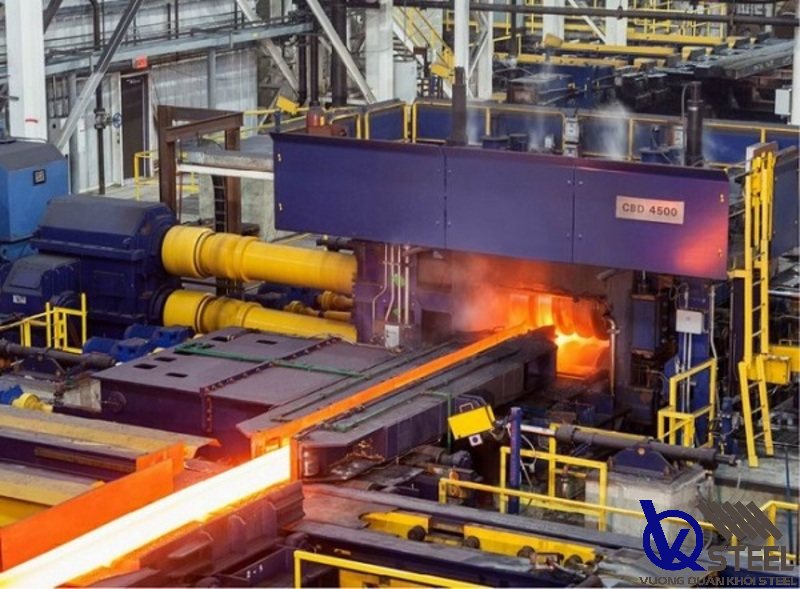 Quy trình sản xuất thép ray theo tiêu chuẩn chất lượng