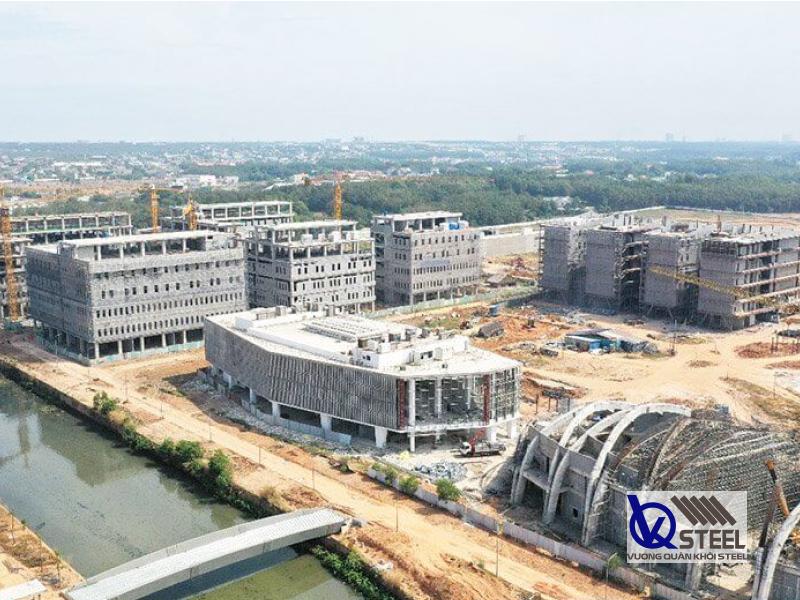 Các công trình lớn nhỏ tại Bình Dương đều sử dụng thép ống mạ kẽm Hòa Phát để đảm bảo chất lượng
