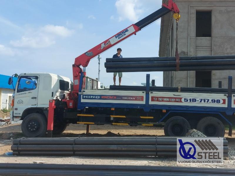 Mua ống thép đen Hòa Phát tại Tôn Thép VQK cam kết chất lượng, giá ưu đãi