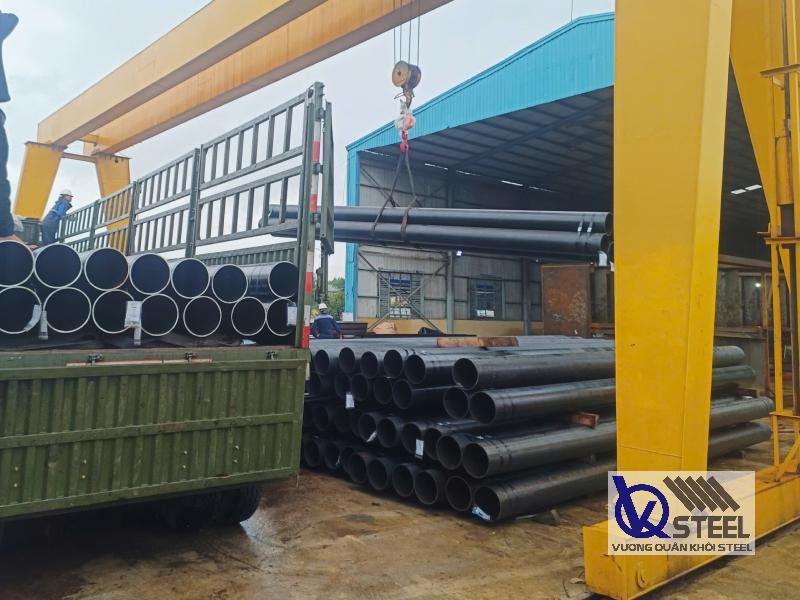 Thép ống đen Hòa Phát tại Cần Thơ đang được sử dụng khá phổ biến