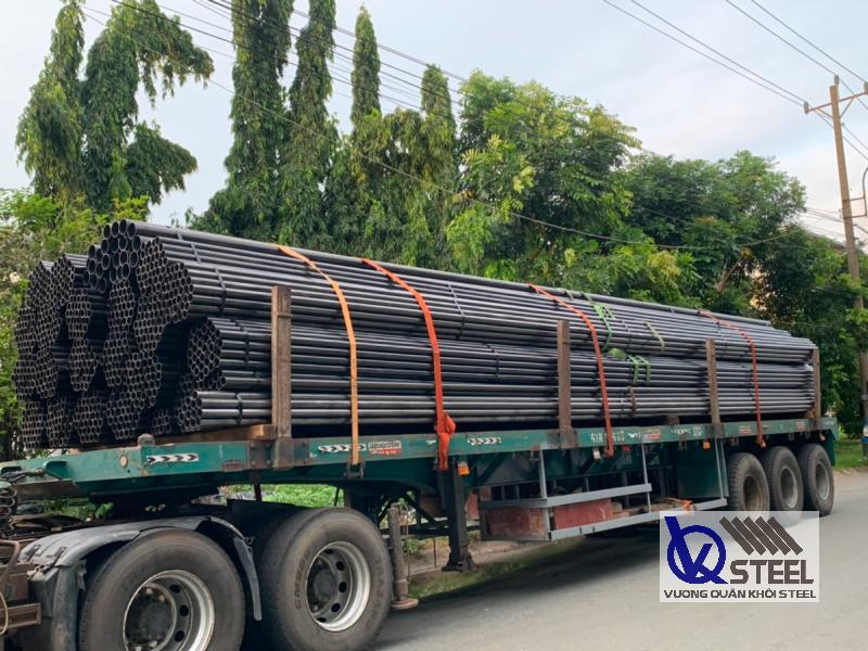 Nhu cầu thép ống đen Hòa Phát tại Hậu Giang đang tăng cao