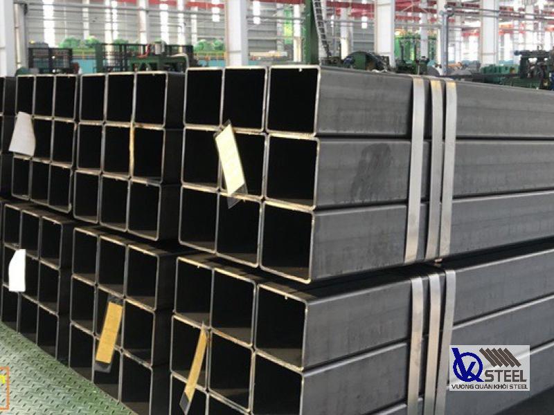 Thép hộp vuông đen Hòa Phát đa dạng kích thước, dễ gia công