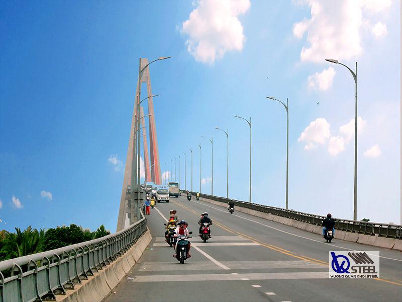 Bến Tre có nhu cầu lớn về thép ống nhúng kẽm nóng Hòa Phát cho các công trình dân dụng, hạ tầng công cộng