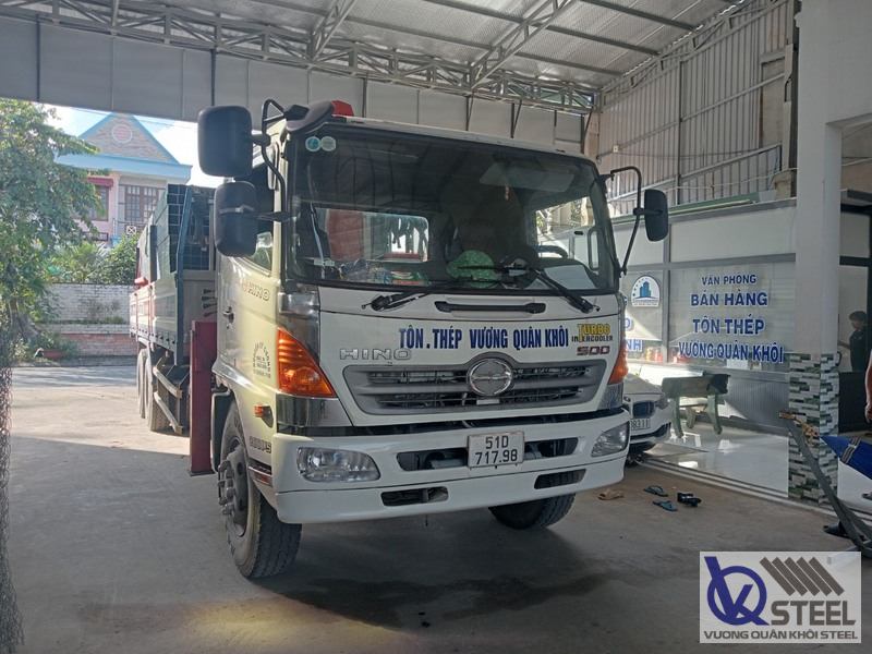 Tôn Thép VQK là đại lý thép hộp mạ kẽm Hoa Sen giao nhanh tại Quận 6