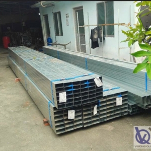 Cung cấp 120 cây sắt hộp 50x100x2.0 mm thi công giàn giáo, khung nhà tạm tại Đồng Nai