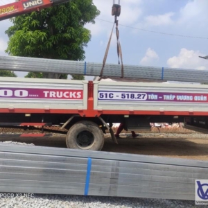Giao 1 tấn thép hộp mạ kẽm 13x26 Hoa Sen cho công trình cải tạo nhà phố tại Quận Gò Vấp, TP.HCM