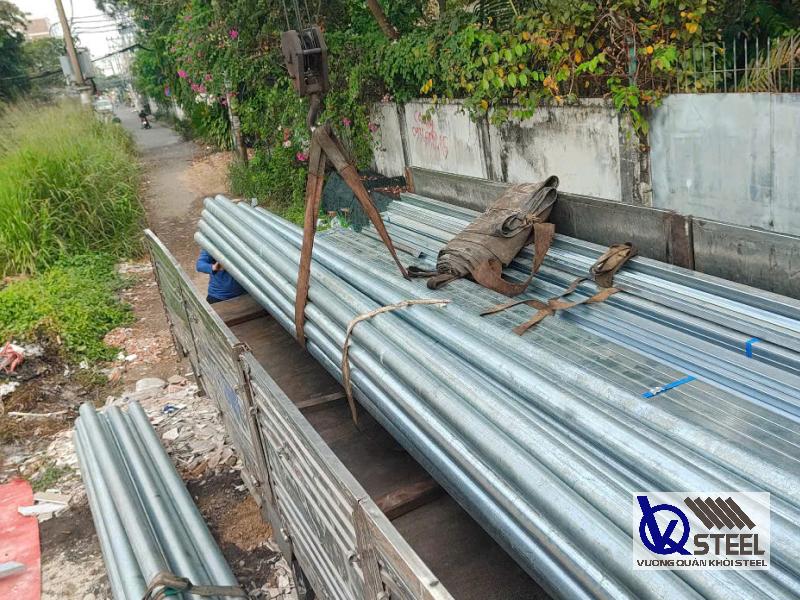 Nhu cầu thép ống Hòa Phát tại Long An cho các công trình từ dân dụng đến công nghiệp đang tăng cao