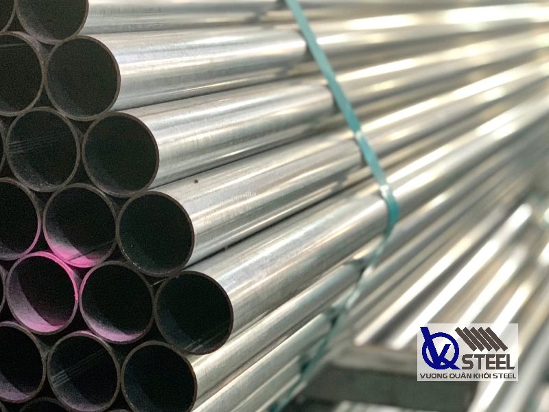 Ống thép Cường Phát SG có độ hoàn thiện cao, bề mặt sáng bóng