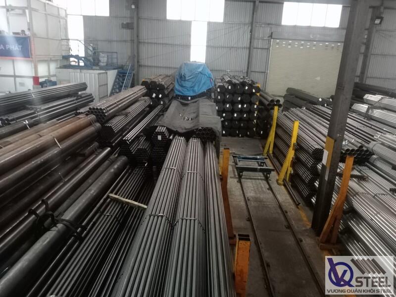Cung cấp ống nhúng kẽm nóng phi 48, 60 thi công sàn lửng tại Nguyễn Văn Trỗi