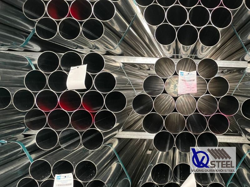 Sản phẩm thép ống Cường Phát Sài Gòn chính hãng tại kho Tôn Thép VQK