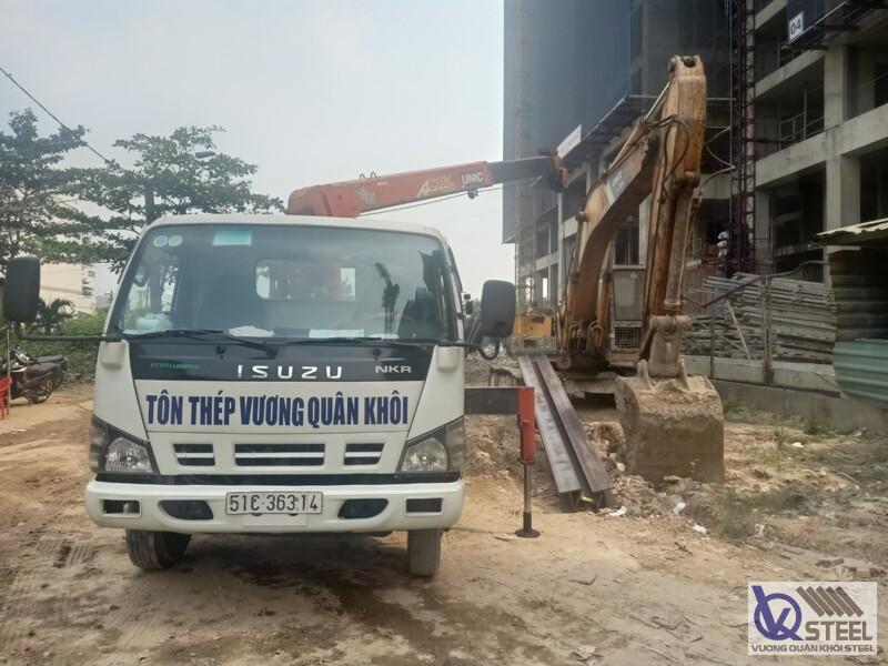 Giao 28 cây thép I250x125 gia cường khách sạn mini tại đường Nguyễn Văn Trỗi, Quận Phú Nhuận