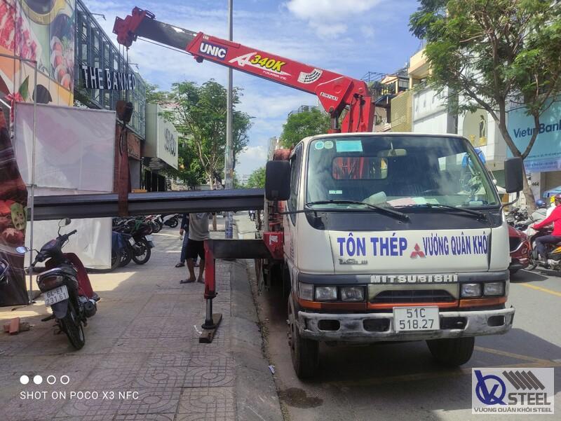 Cung cấp 28 cây thép I200x100 nâng cấp kết cấu khách sạn tại đường Nam Kỳ Khởi Nghĩa, phường 6, Quận 3