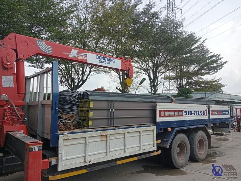Cung ứng 450 cây H250 Posco cho nhà xưởng tại KCN Long Giang
