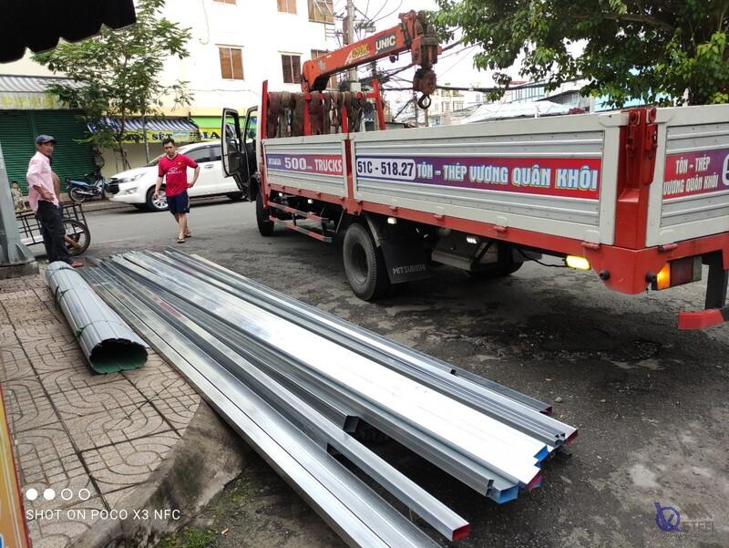 Nhu cầu dùng thép hộp tại khu vực Quận 6
