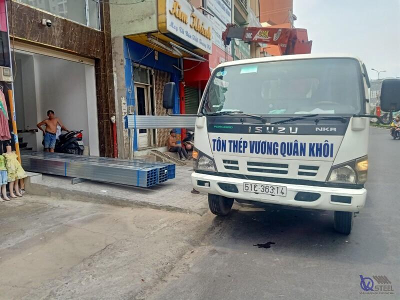 Đại lý Tôn Thép VQK cung ứng thép hộp Tân Phú chất lượng, gia công theo yêu cầu
