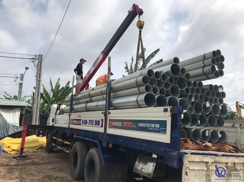 Vận chuyển tận nơi, nhận gia công ống thép theo yêu cầu tại Vũng Tàu